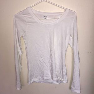 Long sleeve white shirt